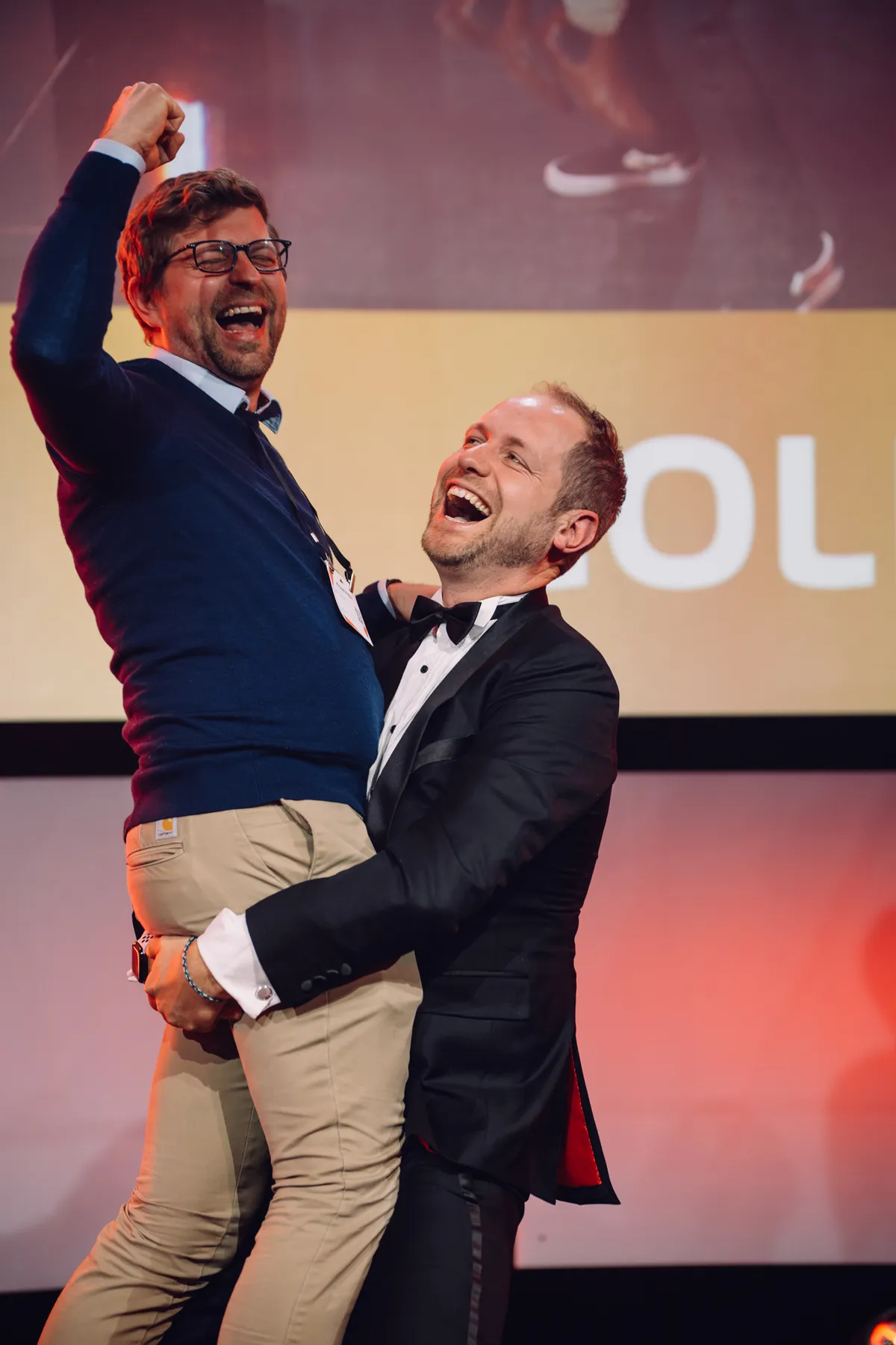 Content Creator beim Brandex Award 2023 bei der Preisverleihung.